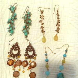 Variety of earrings!