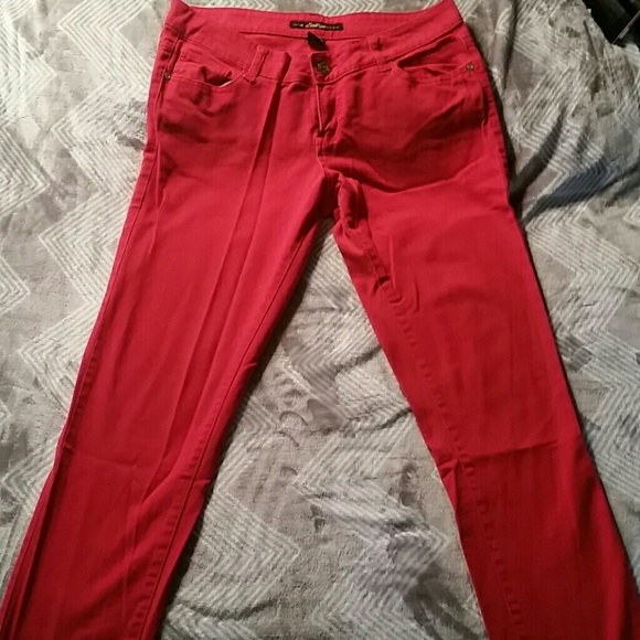 Red pants