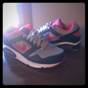 Hot pink Air Max shoes