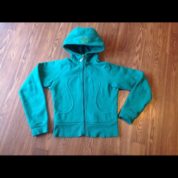 lululemon athletica Tops - Green Lululemon scuba hoodie