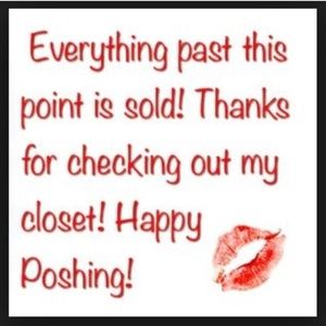 💋Thanks for checking out my closet!!❤️