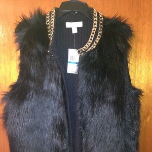 Brand New! Hot!!! Michael Kors Faux Fur Vest