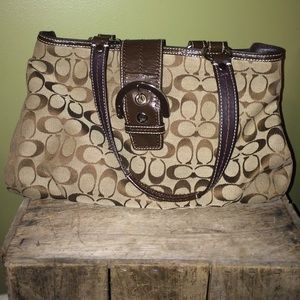 Tan Coach Bag