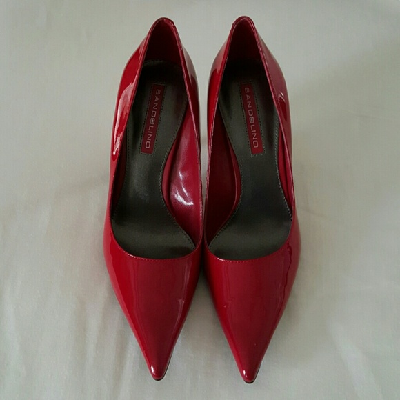 Red Patent High Heels