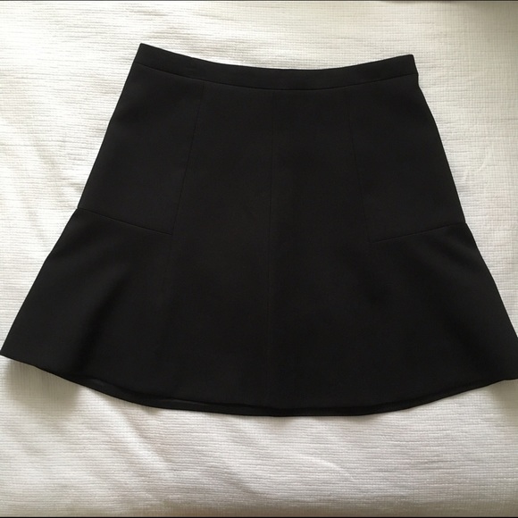 Classic Black J. Crew Skirt with Flare