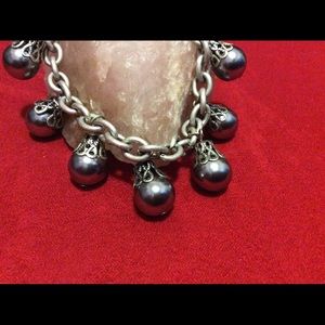 $18 each:  2 exquisite faux Black pearl bracelets