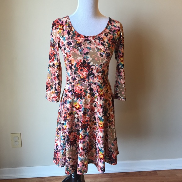 Xhilaration floral dress
