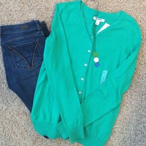 *NEW* Irish Green Cardigan
