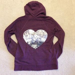 Victoria's Secret sequin hoodie