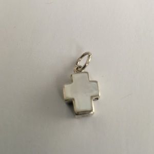 Mother of pearl cross pendant