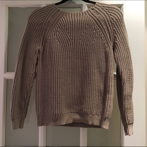 J. Crew Tan Sweater