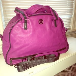 Lululemon purple Crossbody Gym bag