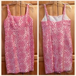 Pink Bubble Polka Dot Shift Dress