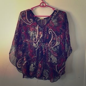 Beautiful flowy shirt!