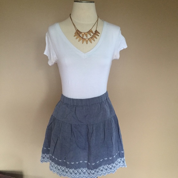 Laced skirt