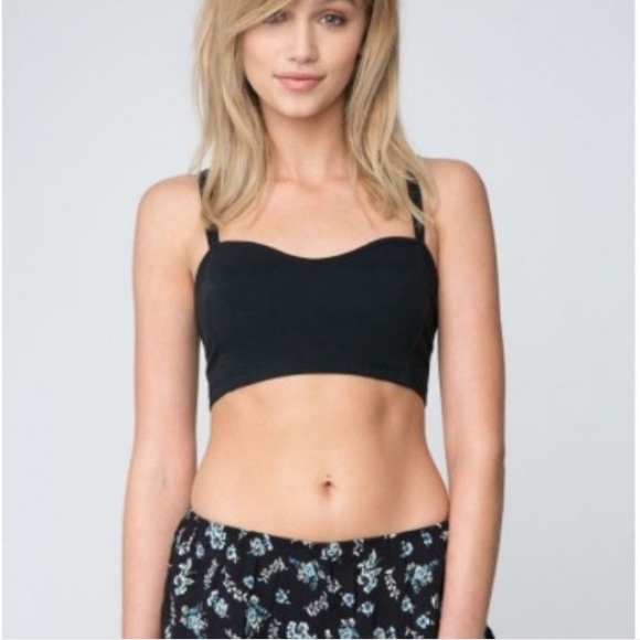 White Brandy Melville bralette