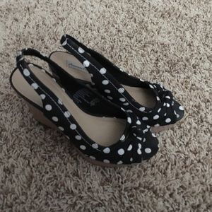 Polka Dot Wedges