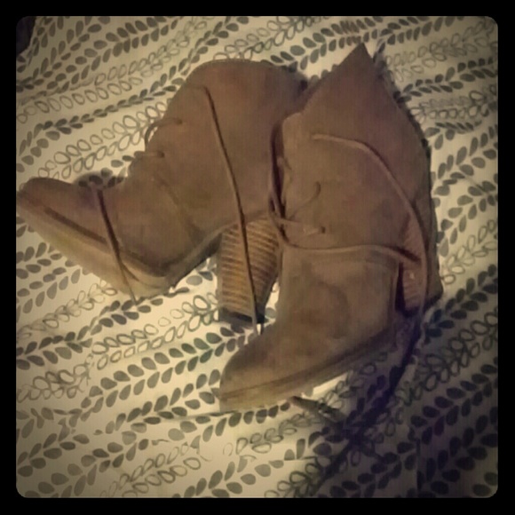 Suede like Booties