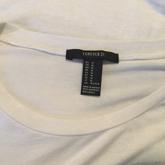 F21 Cotton London Cropped Top - Picture 4 of 4