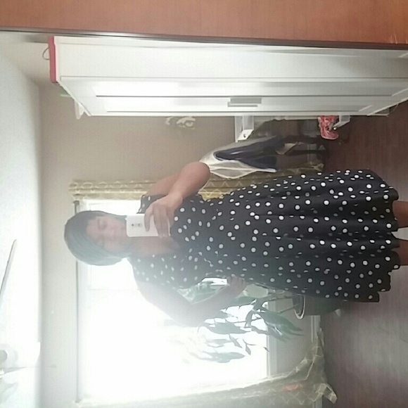 Polka dot 'rockabilly' style dresd - Picture 2 of 3