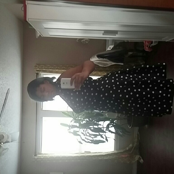 Polka dot 'rockabilly' style dresd - Picture 3 of 3