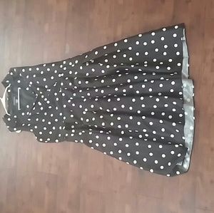 Polka dot 'rockabilly' style dresd