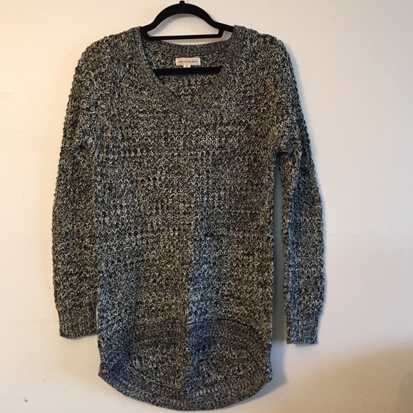 Poof excellence Sweaters - Black and grey sweater