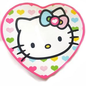Hello Kitty Heart Shaped Tin Box