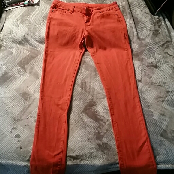 Orange jeans from delias - Picture 1 of 3