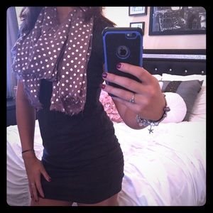 ••PolkaDot•• Scarf with Earrings <<bundle>>