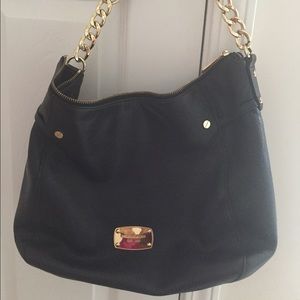 Black Michael Kors Leather Bag