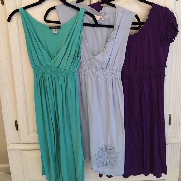 All 3 Cotton cover ups/sundresses for 9! Small