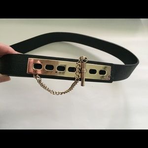 Black and gold asos belt Black and gold asos belt
