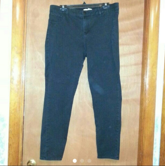 Black jeggings