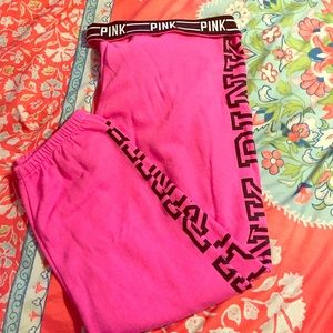 VS PINK sweatpants