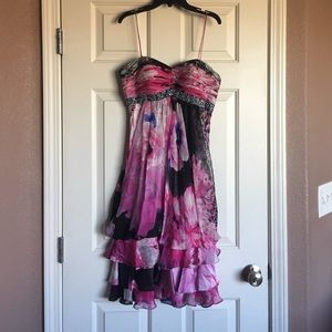 BNWT Alberto Makali silk floral dress