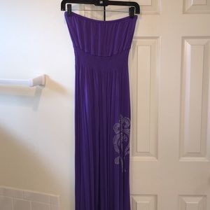 Strapless Maxi