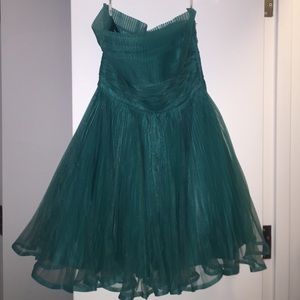 Betsey Johnson strapless party dress
