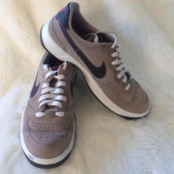 Nike Ace 83s - brown + hot pink