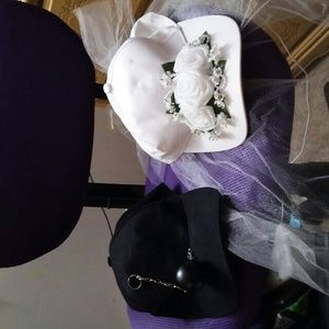 Bride and Groom Wedding Caps Like New On Reserve