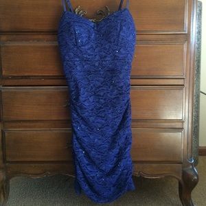 Dark blue Love Reign party dress