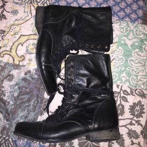 Steve Madden Troopa combat boots