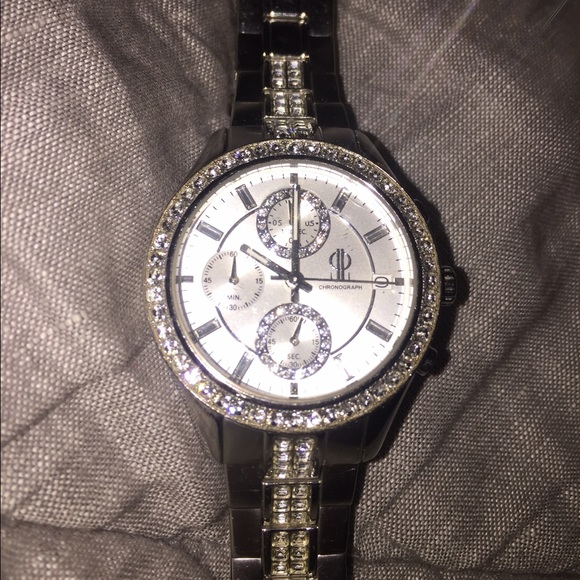 Jennifer Lopez Accessories - JLo Stainless Steel Crystal Chronograph Watch