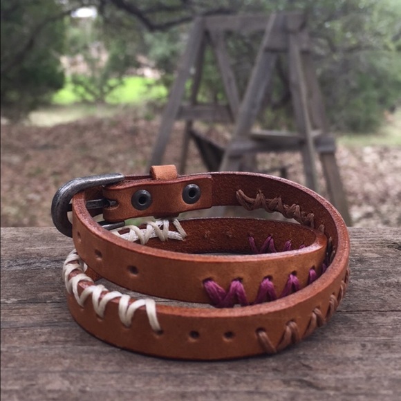 Belted Leather Bracelet