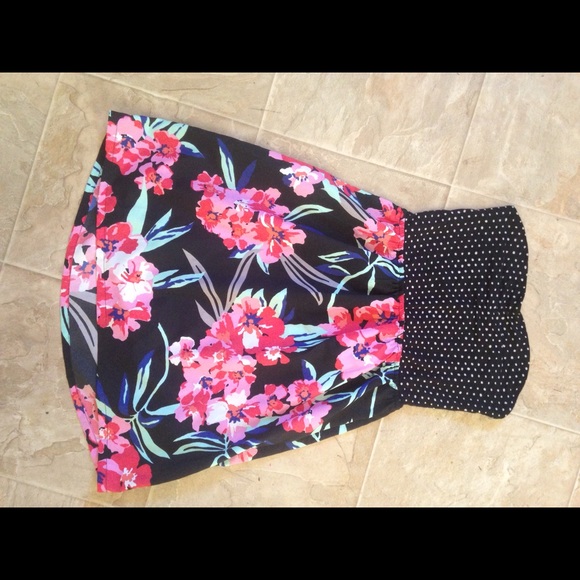 Strapless Roxy dress