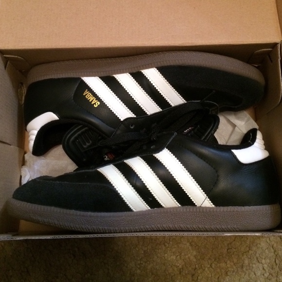 Indoor soccer shoes. Adidas Samba.