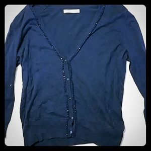 Button up v neck 3/4 sleeve old navy cardigan