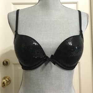 Sequin Victoria secret bra