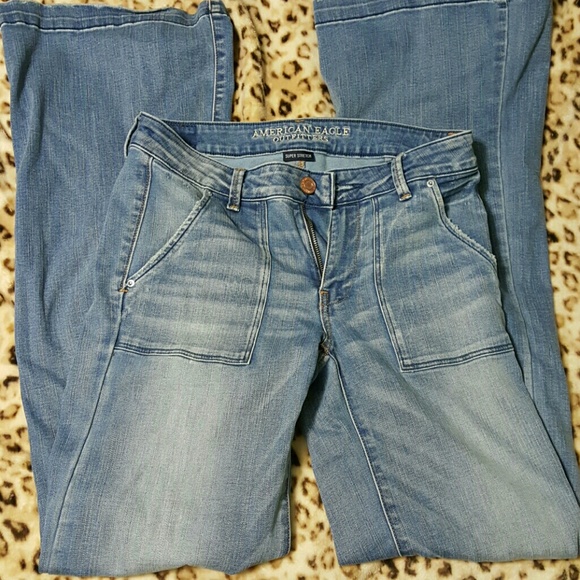 american eagle a line jeans