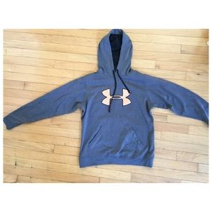 Large Grey Under armour sweatshirt